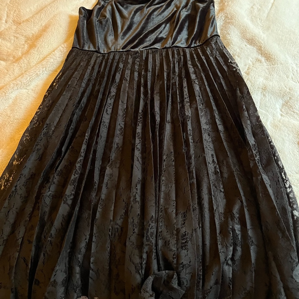 Lane Bryant Black Cowl Neck Dress